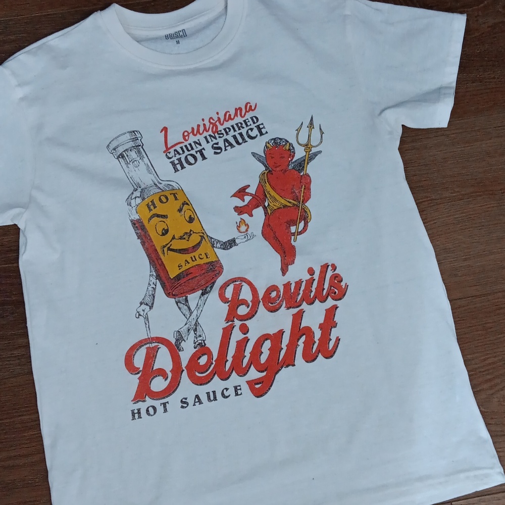 BRISCO BRAMOS LOUISIANA HOT SAUCE tshirt.   #5761